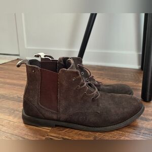 Steve Madden Men's Dark Brown Suede Loafers